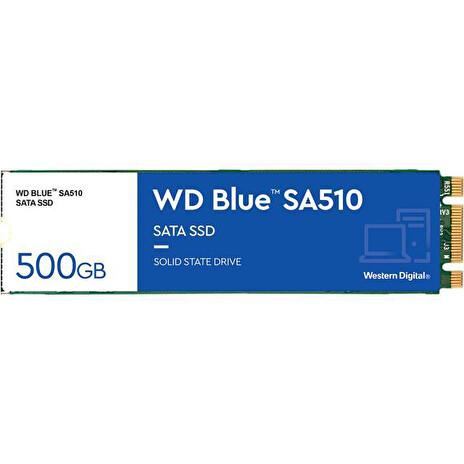 SSD 500GB WD Blue SA510 M.2 SATAIII 2280