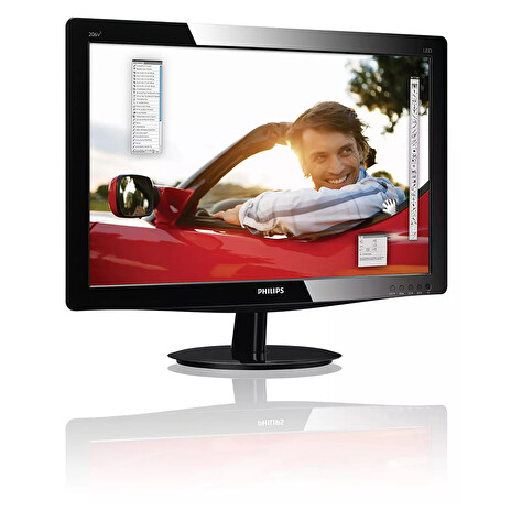 LCD Philips 20" 206V3L; black, A-