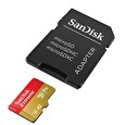 SanDisk micro SDXC karta 64GB Extreme (170 MB/s Class 10, UHS-I U3 V30) + adaptér