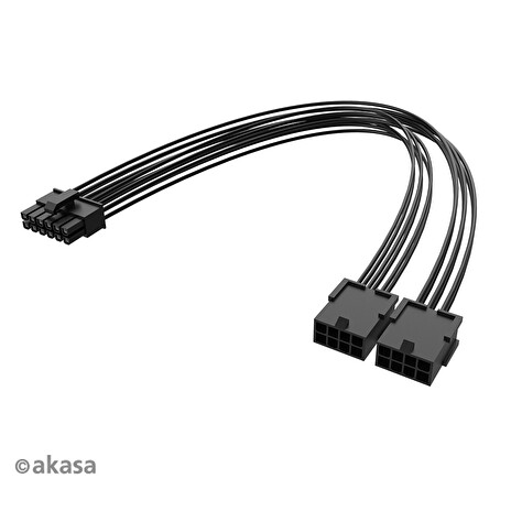 AKASA - PCIe 12-Pin na Dual 8-Pin adaptér
