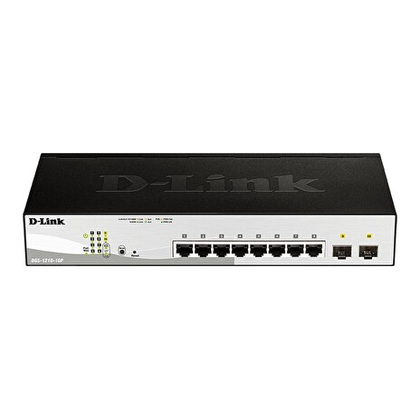 D-Link DGS-1210-10P L2/L3 Smart+ PoE switch
