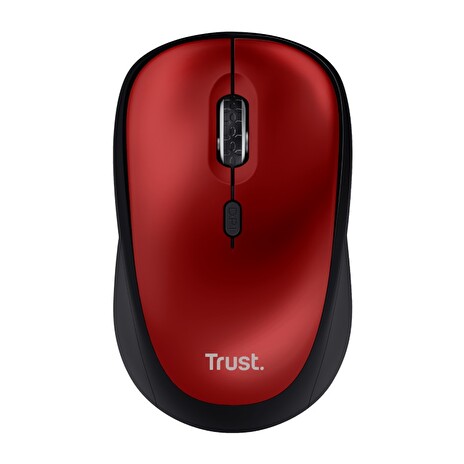 TRUST YVI+ WIRELESS MOUSE ECO RED