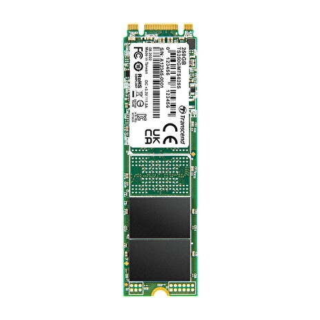 TRANSCEND MTS825S 250GB SSD disk M.2, 2280 SATA III 6Gb/s (3D TLC), 500MB/s R, 330MB/s W