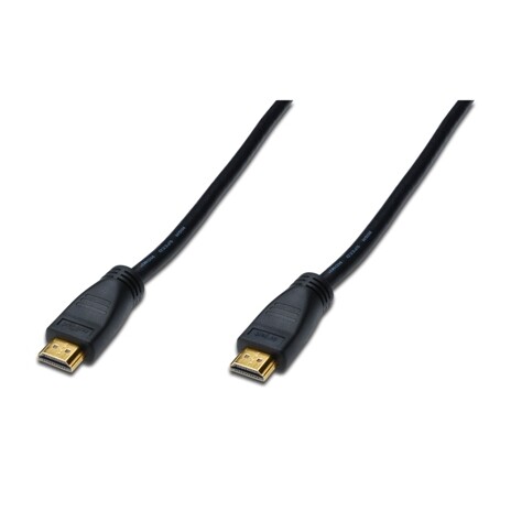 HDMI kabel ASSMANN HighSpeed Ethernet V1.3 3D GOLD A M/M 20.0m se zesilovačem