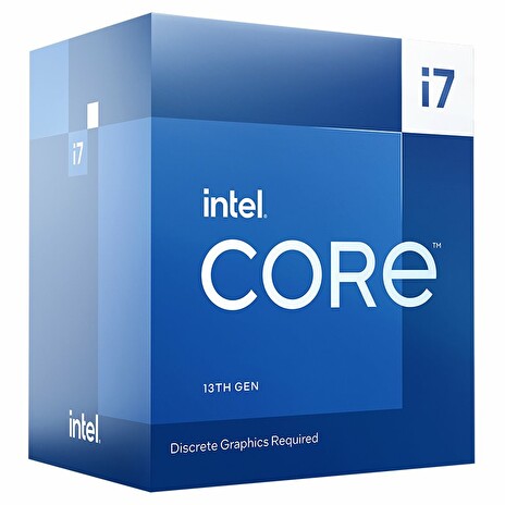 INTEL Core i7-13700F / Raptor Lake / LGA1700 / max. 5,2GHz / 16C/24T / 30MB / 65W TDP / bez VGA / BOX