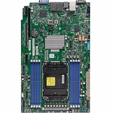 SUPERMICRO MB LGA4677, C741, 8x DDR5 ECC, 10xNVMe, 10xSATA3, 1xM.2, PCIe 5.0/(x32,x8),2x 1Gb LAN,IPMI, WIO