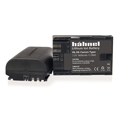 Hähnel HL-E6 - Canon LP-E6 - 1650mAh, 7,2V, 11,9Wh