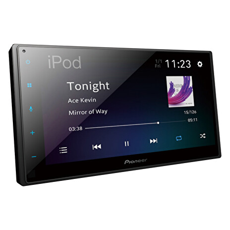Pioneer autorádio 2DIN, 6,8" LCD, DAB+, CarPlay, Android Auto, Wi-Fi, Bluetooth