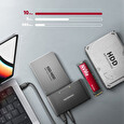 AXAGON ADSA-CC USB-C 10Gbps - NVMe M.2 SSD & SATA 2.5"/3.5" SSD/HDD CLONE MASTER 2