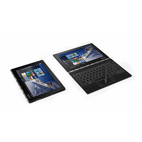 Lenovo YOGA BOOK WIN WiFi Atom x5-Z8550 2,4GHz/10,1" FHD/IPS/multitouch/4GB/64GB/CreatePad/Halo KBRD/WIN10 PRO černá