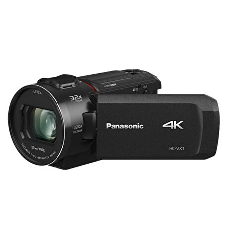 Panasonic HC-VX1EP-K, 4K, 1/2,5",25mm, OIS, 24x zoom, černá