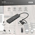 Digitus USB 3.0 Hub 4-Port, Slim Line, 0,2m kabel