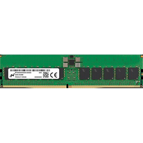 Micron DDR5 RDIMM 32GB 2Rx8 4800 CL40 (16Gbit) (Single Pack)