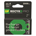GP Nabíjecí ReCyko Pro Photo Flash AA 2000mAh-4ks