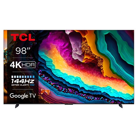 TCL 98P743 SMART TV 98" LED/4K UHD/Direct LED/144Hz/4xHDMI/2xUSB/LAN/Google TV