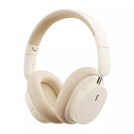 Baseus Bluetooth sluchátka Bowie D05 krémově bílé