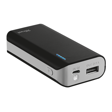 TRUST Primo Powerbank 5200 Portable Charger - black