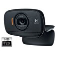 Logitech HD webkamera B525/ 1280x720/ USB/ mikrofon/ černá