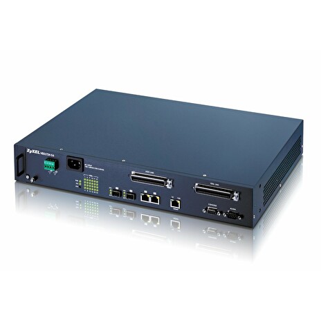 ZyXEL VES1724-56, 24-port VDSL2 Switch, 100Mbps / 100Mbps over phone cable, AC input, AnnexA, Slave device P-870HN-51b