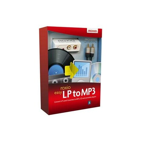 Roxio Easy LP to MP3 BOX - jazyk EN/FR/DE/ES/IT/NL