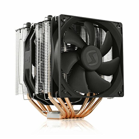 SilentiumPC chladič CPU Grandis 2 XE1436 / ultratichý/ 1x140mm a 1x120mm fan/ 6 heatpipes/ PWM/ pro Intel i AMD