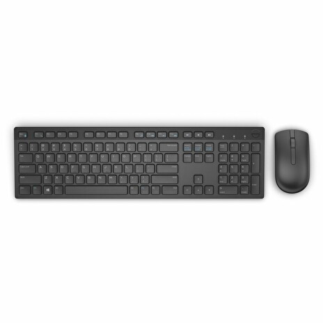 DELL KM636 bezdrátová klávesnice a myš/ ruská/ černá