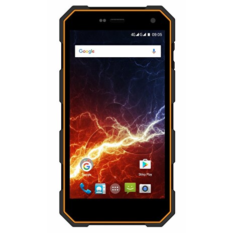 myPhone Hammer Energy - oranžovo-černý 5" IPS/1280x720/IP68/16GB/2GB RAM/8Mpx + 2Mpx/Android 6