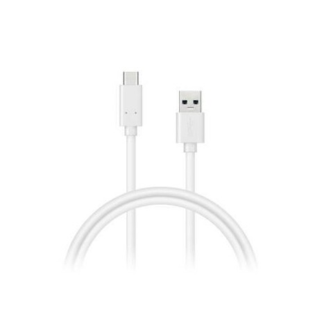 CONNECT IT Wirez USB C (Type C) - USB, tok proudu až 3A !, bílý, 1 m