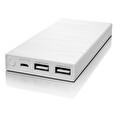 Lenovo Idea Power Bank PB500 White - 10 000mAh, 1x USB 5V/2A + 1x USB 5V/1A