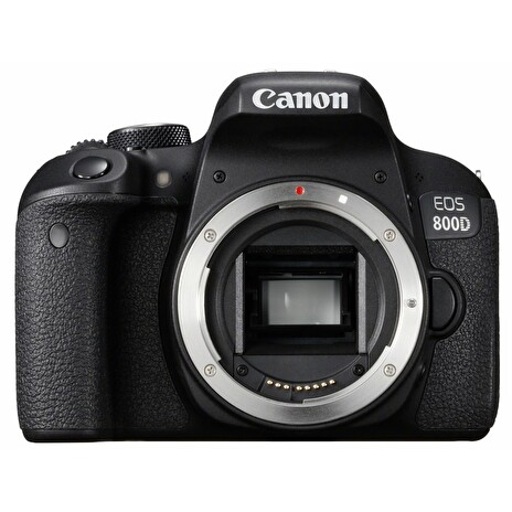Canon EOS 800D/ 24 MPix/ 3" LCD/ Zrcadlovka/ Full HD video/ Body