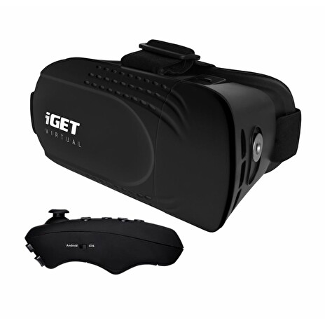 iGET Virtual R2 - VR brýle + BT dálkový ovladač