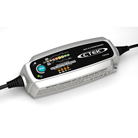 Nabíječka CTEK MXS 5.0 Test - Charge 12V, 5A, 1,2-110Ah/160 Ah