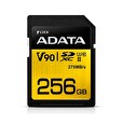 ADATA Premier ONE SDXC karta 256GB UHS-II U3 CL10 (čtení/zápis: až 275/155MB/s)