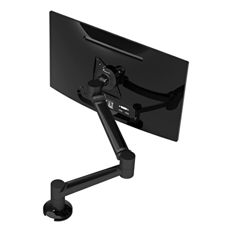 Dataflex ViewLite Plus Monitor Arm 623 - Montáž na stůl pro Displej LCD - hliník - černá - velikost obrazovky: až 24"