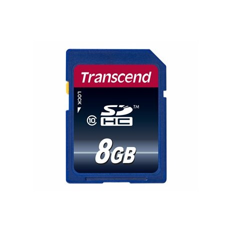 Transcend Ultimate - Paměová karta flash - 8 GB - Class 10 - 200x - SDHC