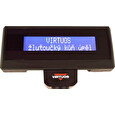 LCD zákaznický displej Virtuos FL-2024LB 2x20, USB, 5V, béžový