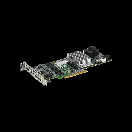 SUPERMICRO 12Gb/s SAS controller, Internal RAID Adapter LSI SAS 3108, 8-port (int.),2GB cache, RAID 0,1,5,6,10,50,60