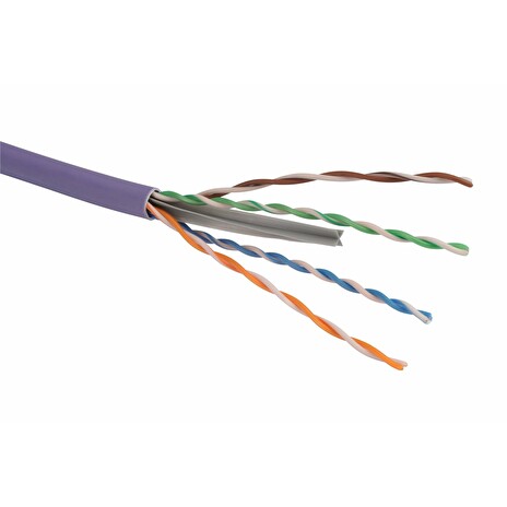 Kabel Solarix SXKD-6-UTP-LSOH UTP Cat6 drát 500m LSOH