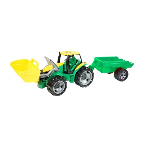 Dětský traktor s přívěsem LENA 60 cm