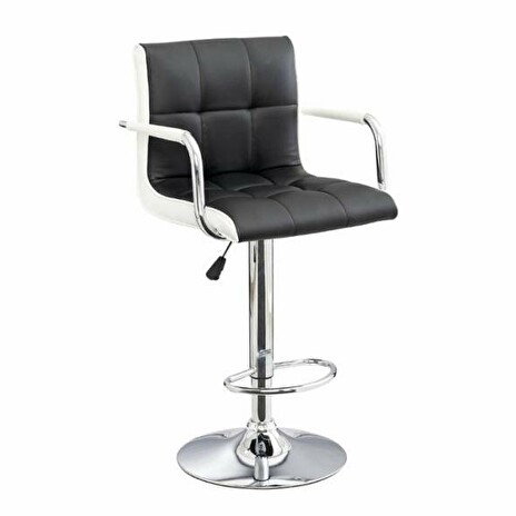 Barová židle Hawaj CL-3331 černá/bílá