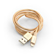 Verbatim kabel Lightning Sync & Charge Cable 100cm Gold