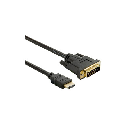 4World Kabel pro LCD DVI-D (24+1)- HDMI (19) M/M 1.8m - retail