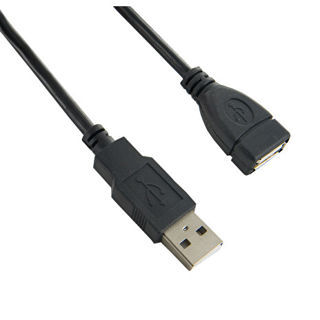 4World USB 2.0 prodlužovací kabel typ A-A M/F 5m HQ, feritový filtr - retail