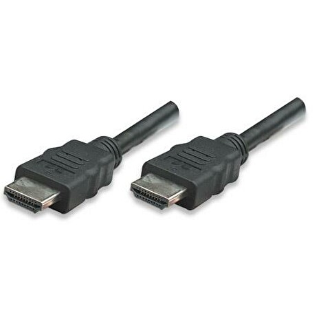 Manhattan kabel pro monitory HDMI/HDMI 1.4 Ethernet 3m stíněný, černý