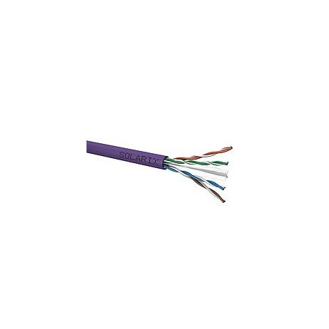 Solarix Instalační kabel CAT6 UTP LSOH drát 305m/box