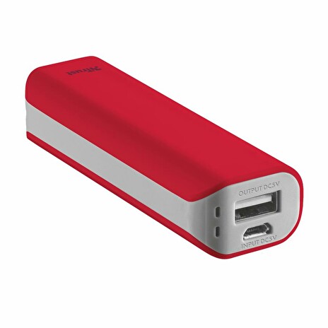 Primo PowerBank 2200 Portable Charger - red