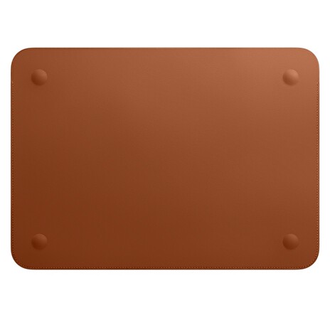Leather Sleeve pro MacBook 12 - Saddle Brown