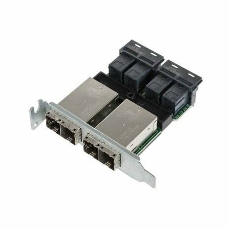 SUPERMICRO 16-port Mini SAS HD Int-to-Ext cable adapter - low profile