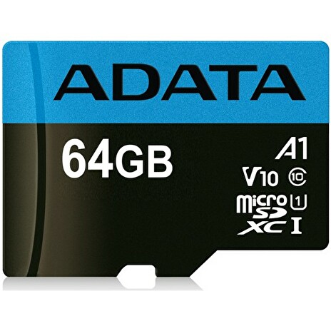 ADATA MicroSDXC 64GB UHS-I Class10 A1 85/25MB/s