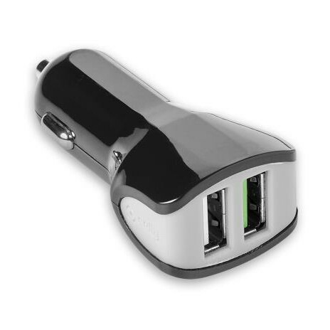 CELLY Car Charger super charge 2x USB 3,4A CC2USBTURBOBK